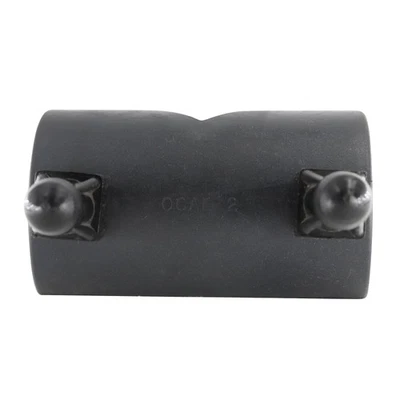 THOMAS & BETTS RA2-G ABRAZADERA DE HAZ ÁNGULO RECTO RECUBIERTA DE PVC OCAL, PERNO EN U, 2" Foto 1 de 3