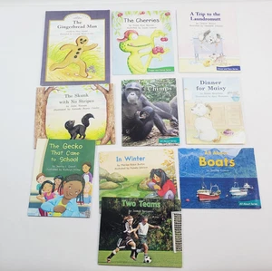 Lot of 10 Fountas & Pinnell LLI Green System Level H Leveled Readers Grade 1 - Imagen 1 de 7