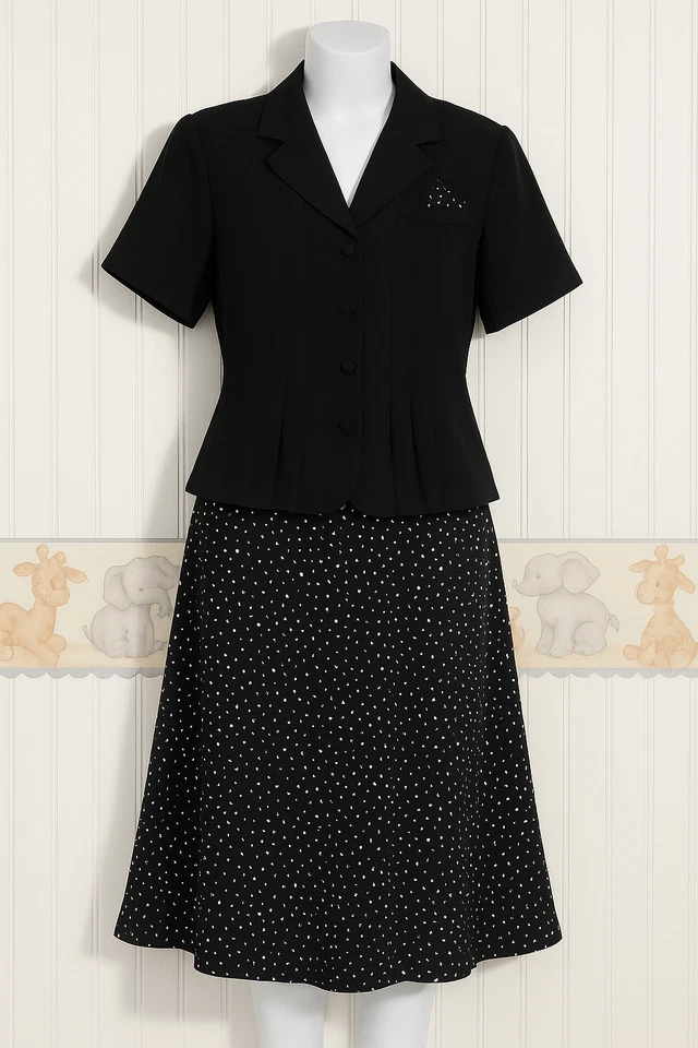 Conjunto de chaqueta y falda Danny & Nicole para mujer de 2 piezas talla 16 Foto 1 de 4