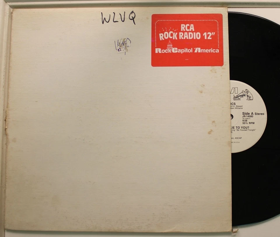 Eurythmics Demo Lp Would I Lie To You On Rca - Vg To Nm/ Vg+ - Image 1 of 1