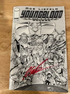 SIGNED SDCC 2025 Exclusive Youngblood Deluxe #1 Rob Liefeld NEW UNREAD +Pic - Picture 1 of 6