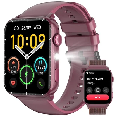 Smart Watch Heart Rate Blood Pressure Fitness Tracker for Men Women Android IOS - Image 1 of 4