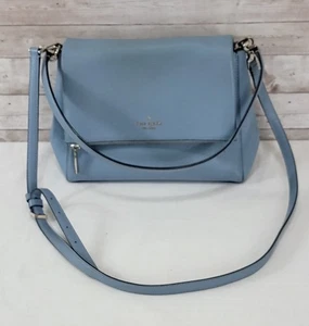 Kate Spade Leila Medium Flap Schultertasche Blau Handtasche Crossbody K6029 - Bild 1 von 24