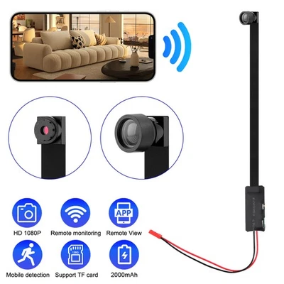 2025 1080P 4K Cam HD Wireless WiFi Security Mini Micro Pinhole Screw DIY Cam DVR - Bild 1 von 4