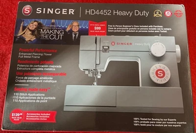 SINGER 4452 Heavy Duty Sewing Machine - Image 1 of 4