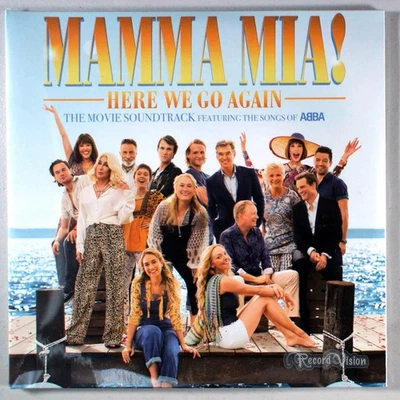Mamma Mia: Here We Go Again (2018) [SEALED] 2-LP Vinyl • ABBA, Soundtrack, Cher - Image 1 of 2