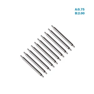 10 Pcs Of Swiss Spring Bars , Size  (A:0.75) (B:2.00) (L:21.80). - Picture 1 of 4