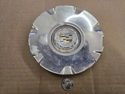 Cadillac OEM 2004-2007 CTS 2005-2011 STS Cromo 6.125" Tapa Central Cubierta 9595437 Foto 1 de 3