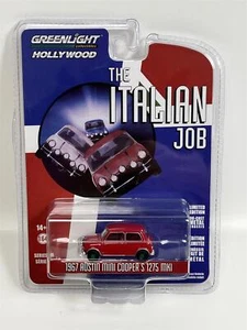 The Italian Job 1967 Austin Mini Cooper S Chase Model 1:64 Greenlight 44880B - Picture 1 of 5