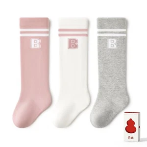 3 PCS Baby Socks Toddler Knee High Socks Cotton Newborn Stockings Socks for L... - Picture 1 of 6