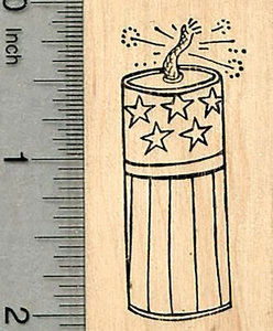 Estampilla de goma de petardo, serie del 4 de julio G38213 WM - Imagen 1 de 1