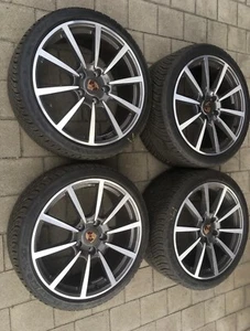 Porsche 991 Winterratzsatz 20 Zoll Winterreifen Michelin Pilot Carrera - Bild 1 von 18