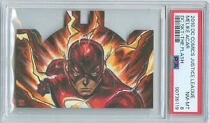 2016 DC Comics Justice League Sketch by Melike Acar The Flash 1/1 PSA 8 - Picture 1 of 2