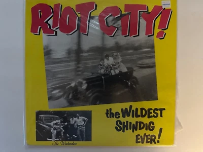 Riot City! LP - 60's Garage Hot Rod Surf Compilation Satan Records - Image 1 of 3