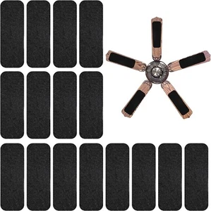 15 Pcs Ceiling Fan Filters for Blades- Activated Carbon Ceiling Fan Air Purifier - Picture 1 of 7