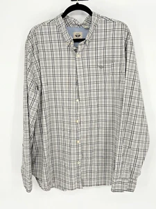 DOCKERS Camicia Leggera Uomo Manica Lunga Abito Bottoni XX-Large - Foto 1 di 12