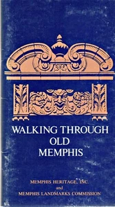 Walking Through Old Memphis libro guida turistica tascabile 1981 - Foto 1 di 1