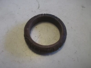 VINTAGE CARVED HARDWOOD BANGLE - Picture 1 of 4