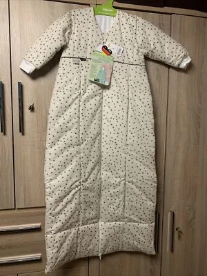 Winter Schlafsack 110-130 cm NEU Odenwälder Prima Klima Thinsulate mit Arm beige - Bild 1 von 2