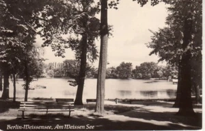 Postkarte : BERLIN - WEISSENSEE , Am Weißen See ; ca.1956 - Bild 1 von 1