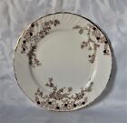 ART NOUVEAU TEA PLATE BONE CHINA SIDE PLATE OR BREAD & BUTTER PLATE RED FLOWERS