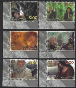 NEW ZEALAND 2023 LORD OF THE RINGS SET OF SIX  UNMOUNTED MINT, MNH . - Picture 1 of 1
