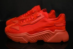 Zapatillas Dolce & Gabbana D&G Rojo Daymaster CS1765 Talla 43 EE. UU. 10 - Imagen 1 de 15