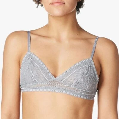 DKNY Delicate Lace Triangle Bralette - Image 1 of 4