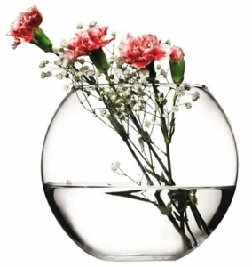 Glass Vase Gift Artificial Fresh Flower Display Wedding Decor Table Centrepiece - Picture 1 of 2