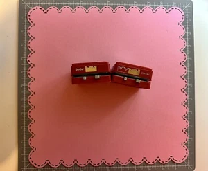 Creative Memories-Marvy-Woodware Scallop Stitch Border & Corner Punch Set-NEW!!! - Picture 1 of 13