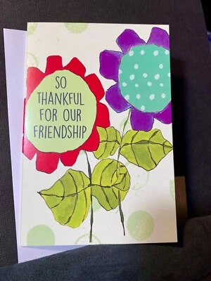 Thinking of You Encouragement Card Thankful For Friendship - Image 1 of 2