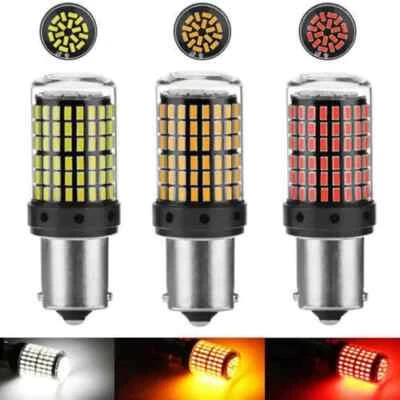 382 P21w Ba15s Led Car Reverse White 1156 Indicators Fog Brake Lights Bulbs 12v - Image 1 of 4