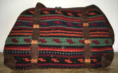 Vintage Persian Handbag Purse 100% Wool - Image 1 of 4