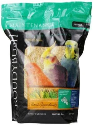 RoudyBush Daily Maintenance Bird Food, Crumbles, 10-Pound - Image 1 of 4