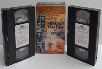 A BRIDGE TOO FAR VHS 1977 Sean Connery Gene Hackman Two Box Set      - Image 1 of 4