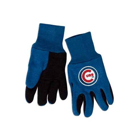MLB CHICAGO CUBS GLOVES KIDS YOUTH SIZE TWO-TONE NEW Cover