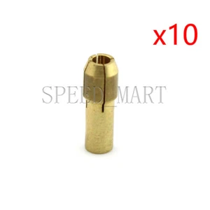 10 PIEZAS Mini Taladro Latón Collet Mandril para Herramienta Rotativa Dremel 3.2mm Lo último - Imagen 1 de 4