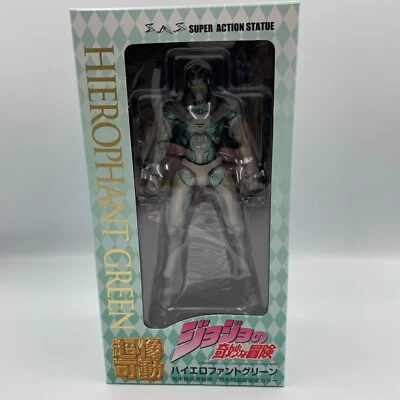 Super Action Statue JoJo's Bizarre Adventure Part 3 Hierophant Green Figure SAS - Image 1 of 4