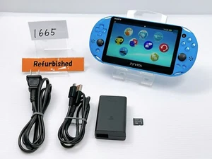 Console PS Vita PCH 2000 Aqua Blue ricondizionata eccellente+++ con scheda di memoria 4GB - Foto 1 di 24