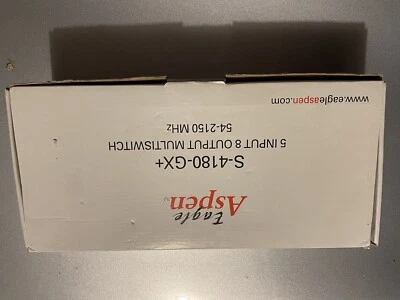 EAGLE ASPEN COMMERCIAL GRADE OUTDOOR MULTI-SWITCH 5 IN – 8 OUT - Image 1 of 2