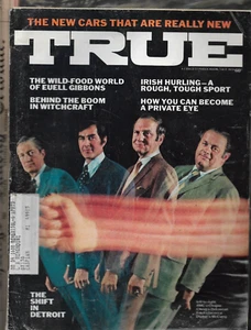 TRUE magazine Oct 1970 BOOM IN WITCHCRAFT ANTON LAVEY LEE IACOCCA AUTO STYLING - Picture 1 of 4