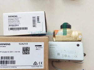 1PCS NEW Siemens Two way valve body + actuator VVI46.25/3+SUE21/3 - Picture 1 of 8