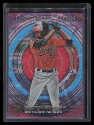 2022 Bowman Inception Fuchsia 36 Colton Cowser Rookie 9/75 - Image 1 of 2