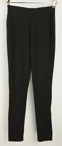 New BP Women's Size S Black Jersey Full Length High Waist Side Slit Leggings - Picture 1 of 8