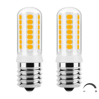 DiCUNO E17 LED Bulb Dimmable, Microwave Oven Bulbs, 2700K Warm White, 3W 40W E17 - Image 1 of 4
