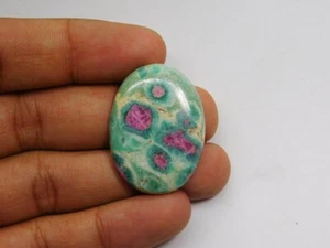 Piedra preciosa de rubí fuschita natural cabujón suelta para joyería 53 quilates. ME-2775 - Imagen 1 de 4