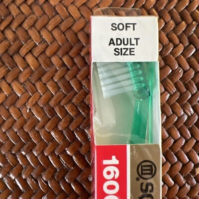 Squibb Toothbrush 1600 Angle Firm Adult New In Sealed Box Vintage — 第 1/4 张图片