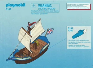 Playmobil Bauanleitung 5140 Rotrock-Kanonensegler - Bild 1 von 1
