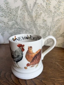 Taza de media pinta Emma Bridgewater Rise and Shine nueva de día - nueva y primera - Imagen 1 de 2