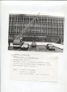 Nr. 10034 / Mercedes Sitz Rocquencourt Brand 1985 Berliet Feuer - Bild 1 von 1